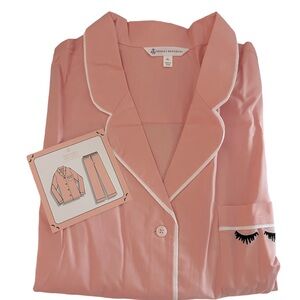 NWT Brooks Brothers powderpuff pink pajamas